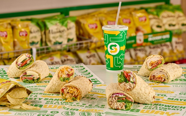Subway Wraps Menu: